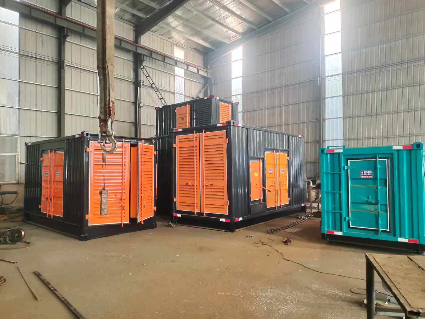 满城500kw柴油发电机组可以带动多少功率设备？