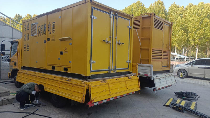 满城柴油发电机组和UPS电源配合使用时的注意事项